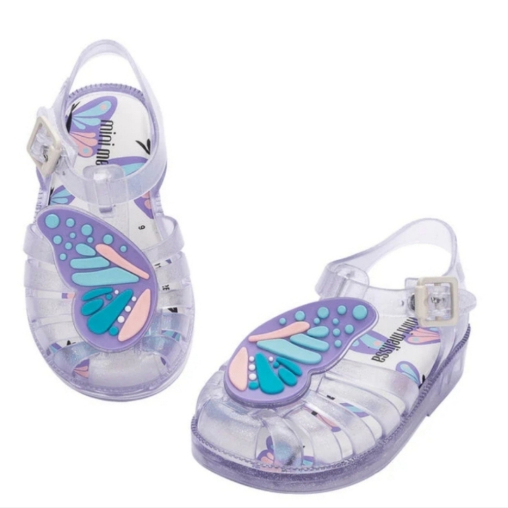 MINI MELISSA FAIRY lilac Butterfly Jellies  Size 5